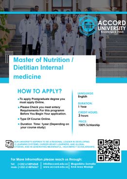 Master Of Tropical Medicine &amp; Infection Diseases 2021